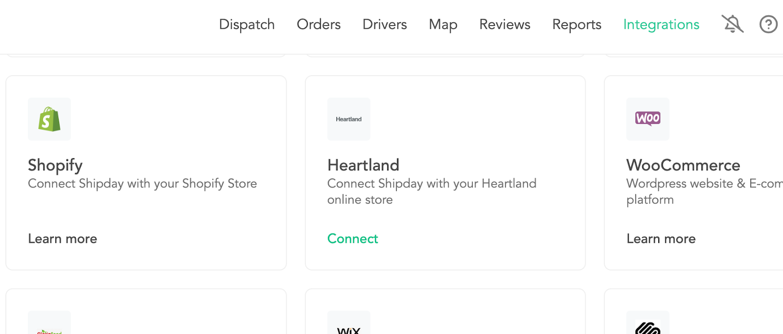 Configuración de Heartland, paso 1
