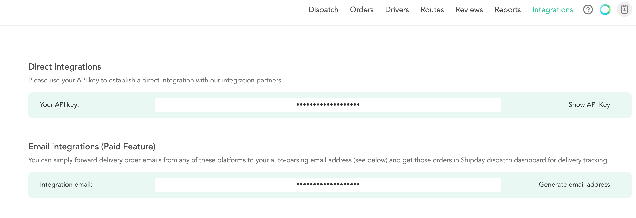 Order Tiger setup step 4