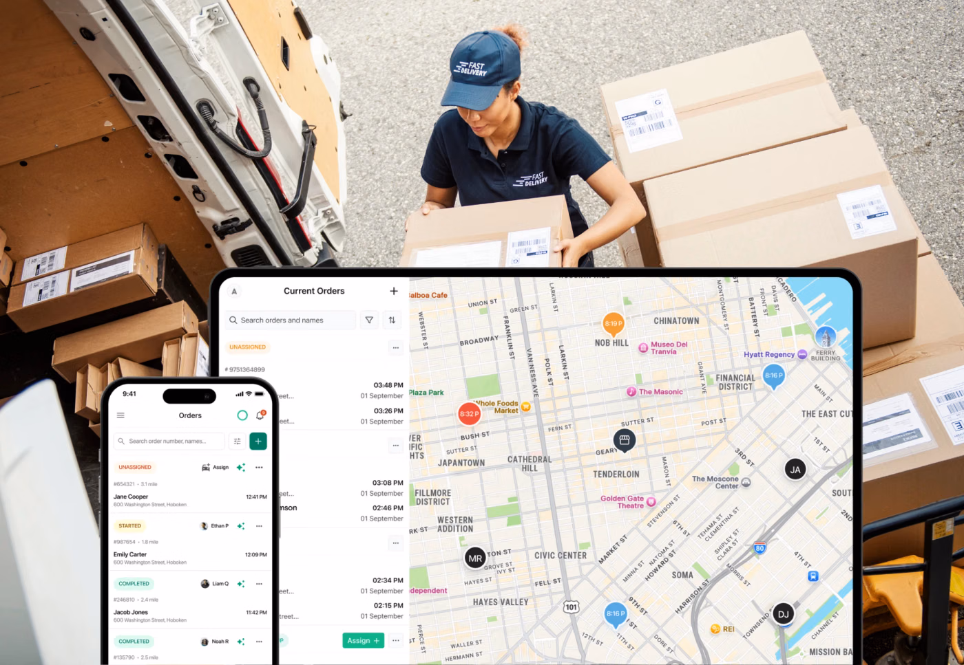 Which delivery management software maximizes operational efficiency for local delivery teams?
